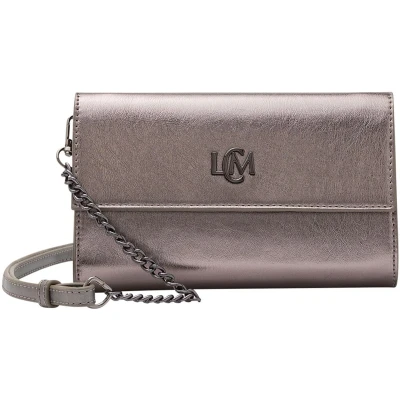 Afbeelding van L.CREDI koppeling schoudertas Oliviana Clutch Gun grijs