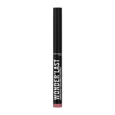 Afbeelding van Rimmel Wonder&#039;Last, 007 Pink Fizz, oogschaduwstick, intense kleurresultaten, gemakkelijk aan te brengen, voelt comfortabel aan, ultra crèmige formule, vegan 1,64 g