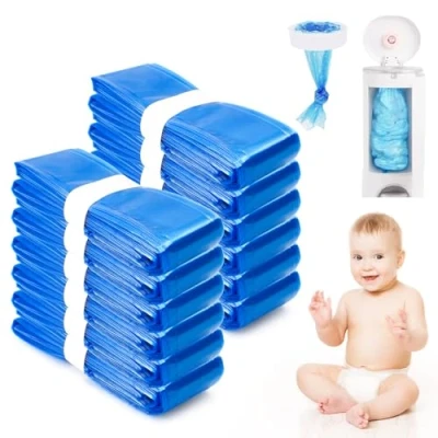 Afbeelding van Verpakking van 12 Nappy Bin navullingen, navulzakken