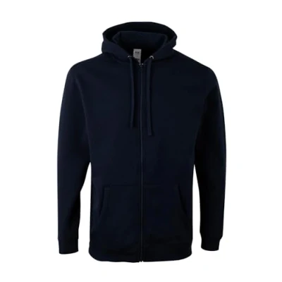 Afbeelding van Mukua SF270U Sweatshirt met ritssluiting en capuchon, uniseks, marineblauw, maat 3XL, 3XL