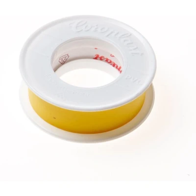 Afbeelding van Coroplast isolatieband 15 mm geel rol 4.5 m