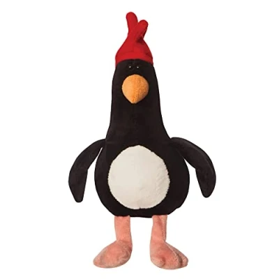 Afbeelding van Aurora World Aurora, 61514, Feathers Mcgraw, Wallace &amp; Gromit, milieuvriendelijk pluche dier, zwart wit, wit