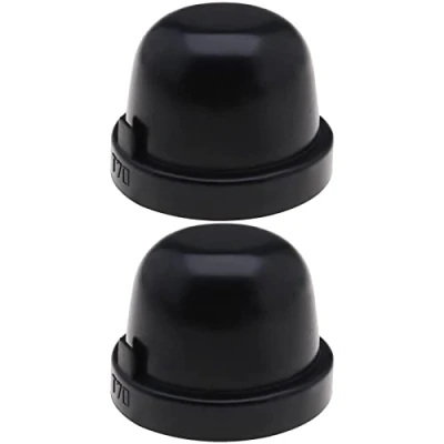 Afbeelding van ECSiNG 2 STKS Auto LED Koplamp Stofkap 70mm Binnendiameter Behuizing Bescherming Rubber Shell Seal Caps Cover voor HID Xenon Lamp