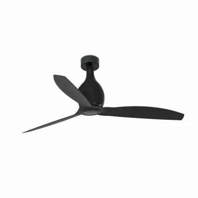 Afbeelding van Faro Lighting Mini Eterfan Matzwart plafondventilator 3 Bladen met DC motor