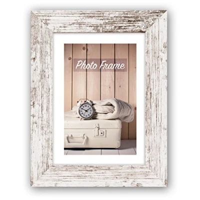 Afbeelding van Zep Fotolijst V21306 Nelson 6 White Wash 30x30 cm