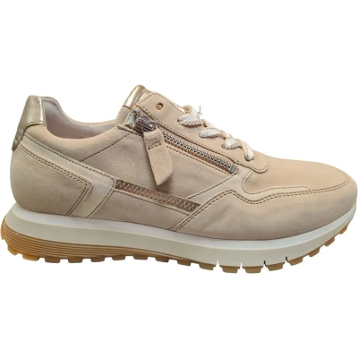 Afbeelding van Gabor Comfort Sneakers laag, Dames, Maat: 41, Oak/puder Leer