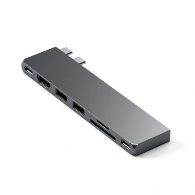 Afbeelding van Satechi Pro Hub Slim Adapter Space Grey