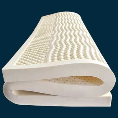 Afbeelding van NaKeah latex matras 100% medium/zachte 7 zones orthopedische verwijderbare hoes, natuurlijke latexmatras,2.5cm,180x200cm