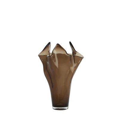 Afbeelding van Light &amp; Living Vaas AIORA Ø31x46cm Bruin
