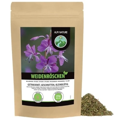 Afbeelding van Wilgenthee met kleine bloemen (250g), gesneden, voorzichtig gedroogd, 100% puur en natuurlijk voor de bereiding van thee, wilgen thee