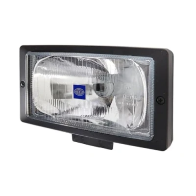 Afbeelding van HELLA 1FE 006 300 121 Halogeen Verstraler Jumbo 220 12/24V rechthoekig Referentiegetal: 37.5 Geschroefd Lampglas met patroon Lenskleur: Transparent links/rechts