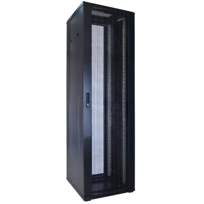 Afbeelding van DSIT 42U serverkast / serverbehuizing met geperforeerde deur 600x600x2000mm (BxDxH) 19 inch