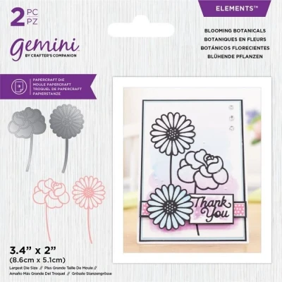 Afbeelding van Gemini Elements snijmal Outline Blooming Botanicals