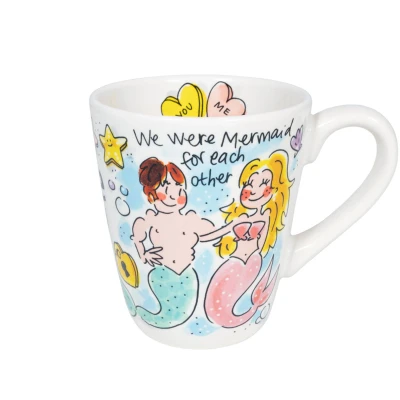 Afbeelding van Blond Amsterdam mok Valentijn (Ø9 cm) (350 ml)