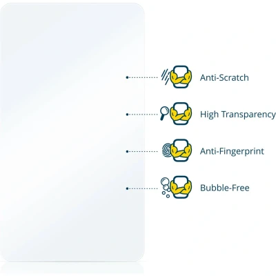 Afbeelding van BROTECT Screenprotector voor Voge Valico 525dsx Folie Beschermfolie transparant (2 Stuks)