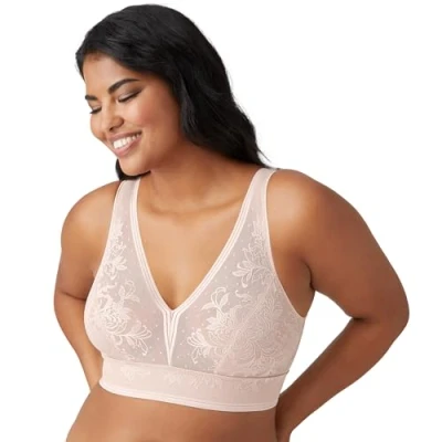 Afbeelding van Wacoal Net Effects Bralette Roze 80 Dames