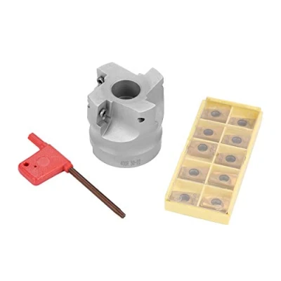 Afbeelding van BAP400R 50 22 4F CNC gezicht molen Cutter + 10 stks APMT1604 Carbide Inserts T15 Moersleutel