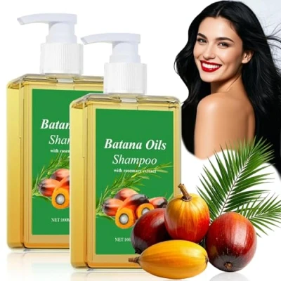 Afbeelding van Batana Oil Shampoo, Shampoo de Oil, 100ml, Hydrateer Haar, Zacht Haar (2 Stuk)