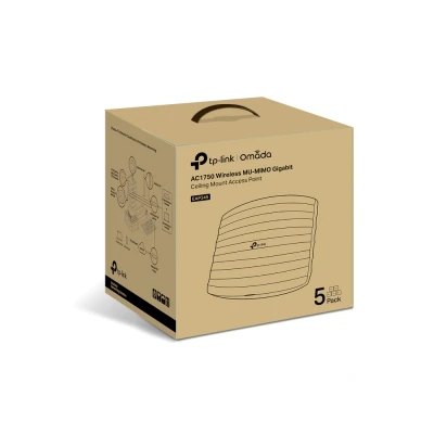 Afbeelding van TP LINK EAP245(5 PACK) draadloos toegangspunt (WAP) 1750 Mbit/s Wit Power over Ethernet (PoE)