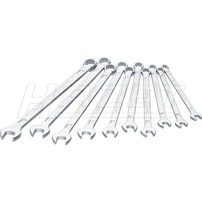 Afbeelding van Hazet Ring steeksleutelset 600 LG 10 stuks sleutelmaat 19 mm Vorm A Speciaalstaal 8000465130
