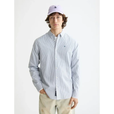 Afbeelding van Scotch &amp; Soda LEFT Chest LOGO Sweater, Heren, Maat: Medium, Peacoat