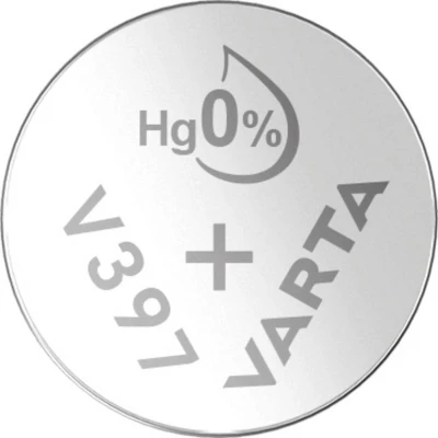 Afbeelding van Varta Knoopcel Batterij V397 1stuk(s) 1.55V 0.023Ah 4008496245765
