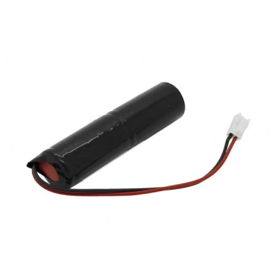Afbeelding van Noodverlichting batterij NiMH 2.4V 4000mAh L1x2 Baby C met 150mm kabel 0,75mm² en stekker vervangt Zumtobel 04923309