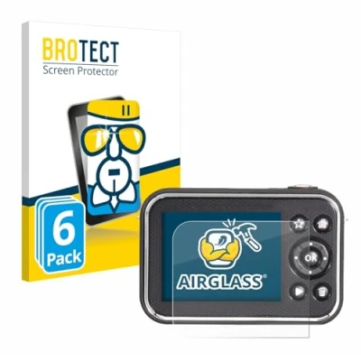 Afbeelding van BROTECT Screenprotector voor Vtech Kidizoom Video Studio HD Folie Beschermfolie Beschermglas transparant (6 Stuks)