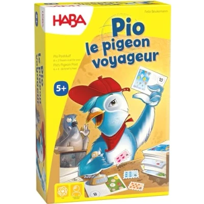 Afbeelding van HABA 306712 bordspel Pio’s Pigeon Post Leren