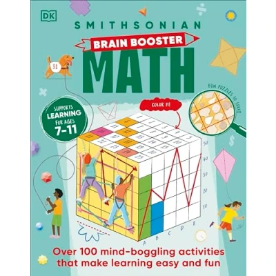 Afbeelding van Brain Boost Math: Explore the Magic of Numbers with Over 100 Great Activities and Puzzles
