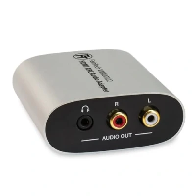 Afbeelding van FeinTech VMA00102 HDMI eARC audio tv adapter voor hoofdtelefoonstereosysteem met volumeregeling