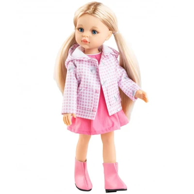 Afbeelding van Paola Reina Roze pop, 32 cm