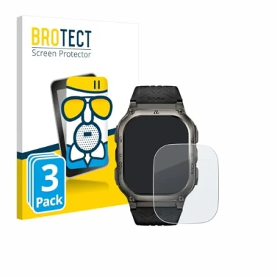 Afbeelding van BROTECT Antireflecterende Glas Screen Protector Mat voor Kospet Tank M3 (3 Stuks) Schermbeschermer [Beschermglas Folie niet Gehard Glas]