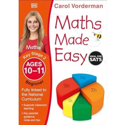 Afbeelding van Maths Made Easy: Beginner, Ages 10 11 (Key Stage 2): Supports the National Curriculum, Exercise Book