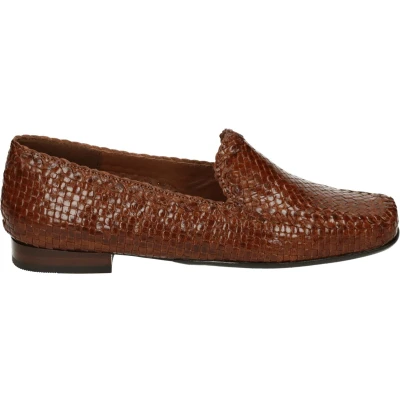 Afbeelding van Sioux Instappers, Dames, Maat: 41 1/3, Brown Leer