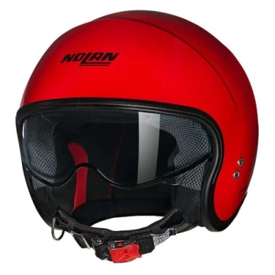 Afbeelding van Nolan N21 06 Classico Jet Helm, rood, afmeting XS voor man