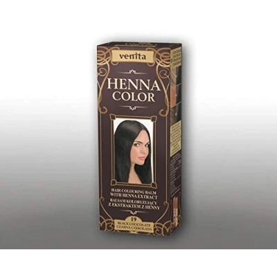 Afbeelding van Venita Henna Color Coloring Lotion From 19 Chocolate 75Ml