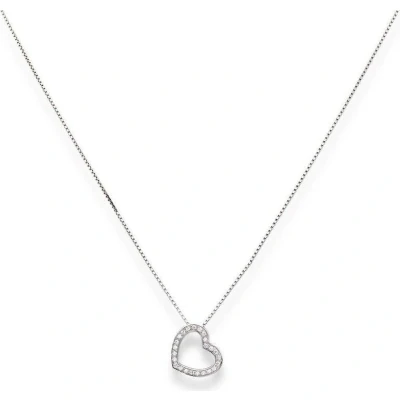 Afbeelding van Amen Dames Ketting 925 sterling zilveren 25 Zirconia One Size 88423721
