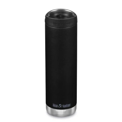 Afbeelding van Klean Kanteen TKWide thermosfles met koffiedop 592 ml mat zwart