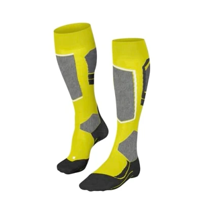 Afbeelding van FALKE SK4 skisokken voor heren, zeer lichte bekleding, anti blaren, dunne het skiën, ademend, sneldrogend, klimaatregulerende geurremmende wol, functioneel materiaal, 1 paar