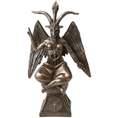 Afbeelding van Nemesis Now Baphomet Beeld gebronsd 24cm