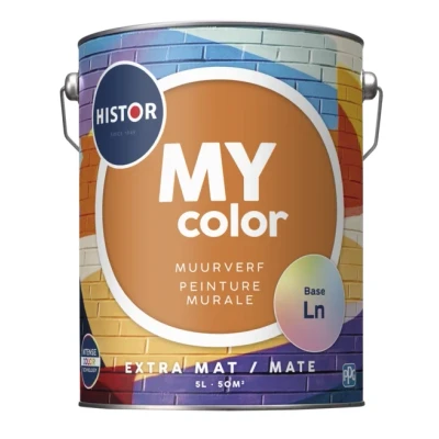 Afbeelding van Histor MY color Muurverf Extra Mat 5 liter Mengbaar