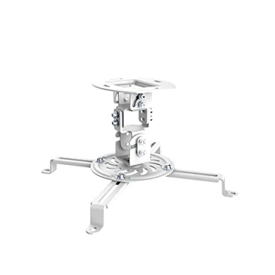 Afbeelding van conecto, Plafondbeugel voor beamer/projector, kantelbaar (+/ 15 degree), draaibaar (360 plafondafstand: cm, draagvermogen: 13,5 kg, wit, SA CC50280 V2