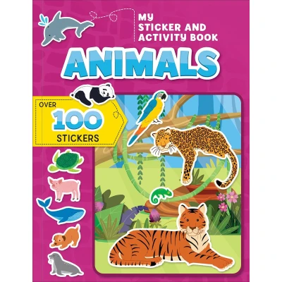 Afbeelding van My Sticker and Activity Book: Animals: Over 100 Stickers!
