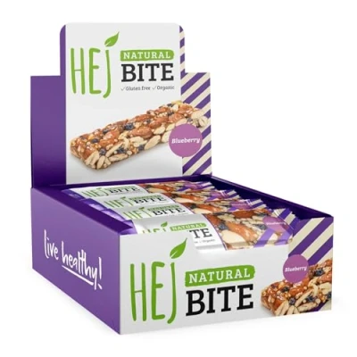 Afbeelding van HEJ Bite Organic (12x40g) Blueberry