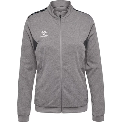 Afbeelding van Hummel Authentic ZIP Trainingsvest, Dames, Maat: 44, Grey melange