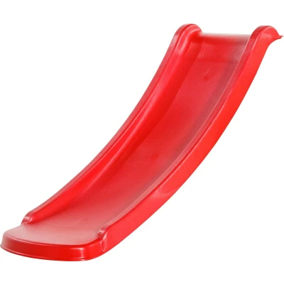 Afbeelding van AXI Sky120 Glijbaan in Rood 118 cm Aanbouwglijbaan van Kunststof voor Platformhoogte 60cm