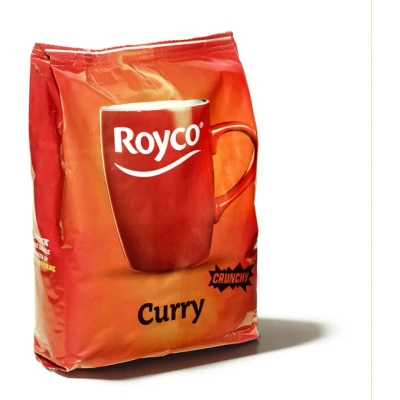 Afbeelding van Royco Minute Soup Indian curry, voor automaten, 140 ml, 80 porties soep