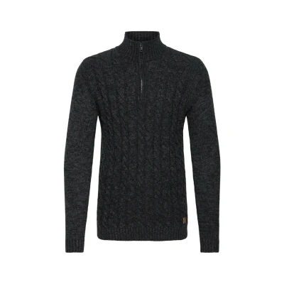 Afbeelding van Solid Trui, Heren, Maat: 3XL, Dark grey melange