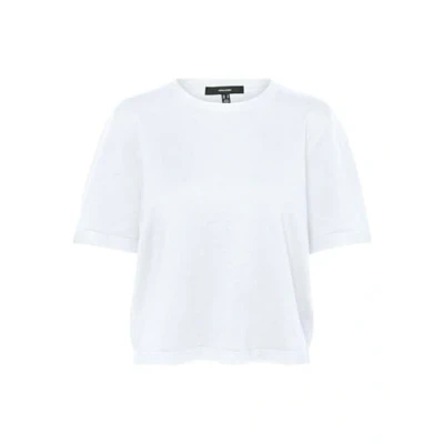 Afbeelding van VERO MODA VMSILJE 2/4 O NCK Oversize Pull GA NOOS, wit (bright white), L